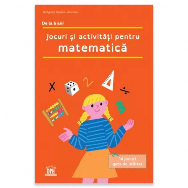 Cartea Jocuri &537;i activit&259;&539;i pentru matematic&259; transform&259; înv&259;&539;area matematicii într-o aventur&259; plin&259; de magie &537;i distrac&539;ie Aceast&259; colec&539;ie de jocuri logice &537;i activit&259;&539;i creative îi ajut&259; pe copii s&259; descopere pl&259;cerea de a num&259;ra a ra&539;iona &537;i a rezolva probleme matematiceVolumul propune 14 jocuri interactive &537;i materiale de decupat care 