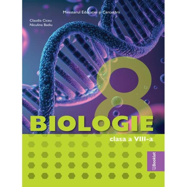 Manualul de Biologie pentru clasa a VIII-a reconfirm&259; prin punctajul ob&539;inut – 9933 de puncte din 100 – pozi&539;ia sa de top în clasamentul celor mai competitive c&259;r&539;i &537;colare ca reper al standardelor ridicate în educa&539;ieManualul este structurat astfel încât s&259; pun&259; în valoare înv&259;&539;area prin descoperire investigare creativitate &537;i de aceea reu&537;e&537;te s&259; 
