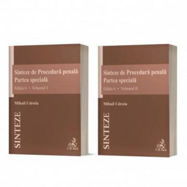Consacrând deja o tradi&539;ie în doctrina dreptului procesual penal Sintezele de Procedura penala Partea speciala ajung la edi&539;ia 6 anul acesta venind cu peste 1000 de completari Totodata lucrarea cuprinde comentarii detaliate ale tuturor modificarilor aduse Codului de procedura penala de la edi&539;ia precedenta &537;i pâna în iunie 2025 jurispruden&539;a 