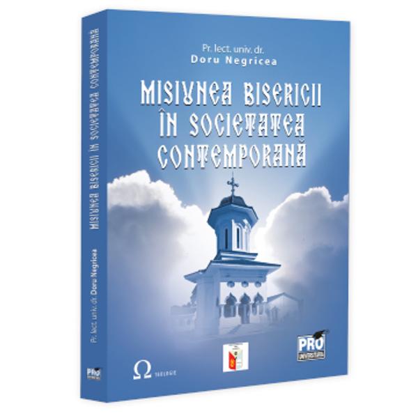 Lucrarea analizeaza misiunea Bisericii ca o chemare divina adresata omenirii de a intra în comuniune cu Dumnezeu prin Hristos &537;i în Duhul Sfânt restaurând astfel chipul lui Dumnezeu în om &537;i transfigurând lumea Aceasta misiune este constanta în esen&539;a ei dar se confrunta cu provocari specifice fiecarei epoci în special în contextul actual marcat de secularizare pierderea reperelor morale &537;i crize de identitate 