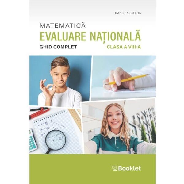 Ghidul complet pentru Evaluarea Na&539;ional&259; 2026 – clasa a VIII-a con&539;ine• peste 600 de exerci&539;ii &537;i probleme recapitulative – cuprinse în opt capitole de algebr&259; &537;i &537;ase capitole de geometrie – care acoper&259; con&539;inuturile prev&259;zute în noua program&259; &537;colar&259; pentru Evaluarea Na&539;ional&259; Problemele valorific&259; &537;i fixeaz&259; no&539;iunile teoretice 