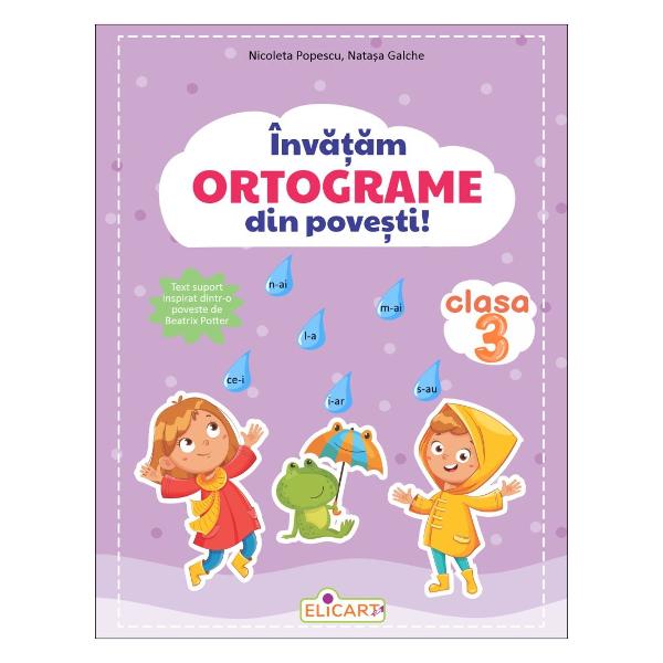 Vrei s&259; înve&539;i u&537;or &537;i distractiv cum se scriu ortogramele Broscoiul Jeremy personajul principal al acestei c&259;r&539;i te va înso&539;i &537;i î&539;i va explica totul Cite&537;te-i povestea împ&259;r&539;it&259; pe fragmente rezolv&259; seturile de exerci&539;ii pe care &539;i le propune &537;i la final broscoiul cel simpatic î&539;i va oferi Diploma cu stele verzi br 