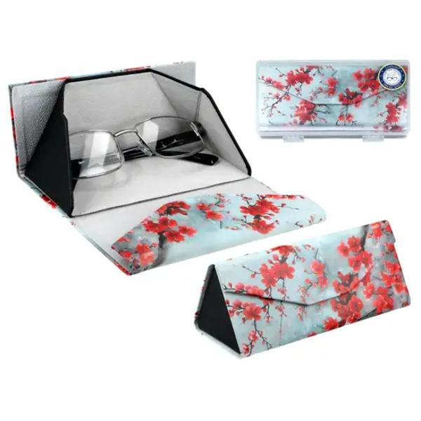 Protejeaz&259;-&539;i ochelarii într-un stil rafinat Acest etui pliabil din colec&539;ia „Colorful dizziness of textiles” aduce un echilibru perfect între utilitate &537;i estetic&259; Motivul floral vibrant transform&259; un obiect practic într-un accesoriu elegant ideal pentru utilizarea zilnic&259; Compact u&537;or &537;i conceput în Polonia — un detaliu care scoate în eviden&539;&259; 
