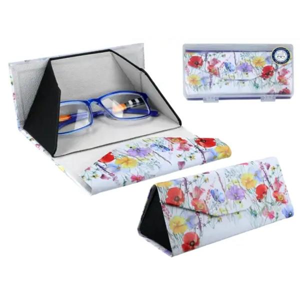 Protejeaz&259;-&539;i ochelarii într-un stil rafinat Acest etui pliabil din colec&539;ia „Colorful dizziness of textiles” aduce un echilibru perfect între utilitate &537;i estetic&259; Motivul floral vibrant transform&259; un obiect practic într-un accesoriu elegant ideal pentru utilizarea zilnic&259; Compact u&537;or &537;i conceput în Polonia — un detaliu care scoate în eviden&539;&259; 