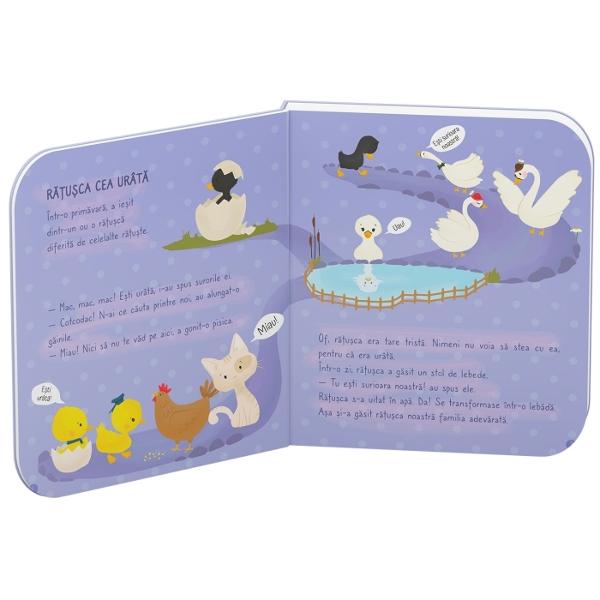 Înc&259; de la cele mai fragede vârste copiilor le citim pove&537;ti cu animale ajutându-i s&259; descopere lumea într-un mod juc&259;u&537; Acest lucru dincolo de crearea unei leg&259;turi strânse cu p&259;rintele ajut&259; la dezvoltarea cognitiv&259; a bebelu&537;ilor Aten&539;i la mimic&259; &537;i la tonul vocii ei î&537;i exerseaz&259; memoria se obi&537;nuiesc s&259; diferen&539;ieze sunetele &537;i exerseaz&259; vorbirea 