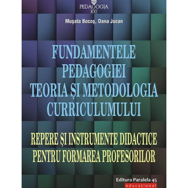 Adres&226;ndu-se tuturor celor care urmeaz&259; programe didactice de formare ini&355;ial&259; &351;i continu&259; precum &351;i celor care doresc s&259; se perfec&355;ionezeautoperfec&355;ioneze lucrarea de fa&355;&259; propune suporturi practic-ac&355;ionale metodologice &351;i deopotriv&259; elemente de fundamentare teoretic&259; referitoare la problematicile specifice fundamentelor pedagogiei &351;i teoriei &351;i metodologiei curriculumului&206;n prezentarea 