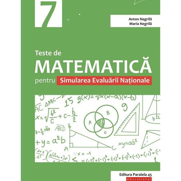 Avizat MEC conform OM nr 531821112019Simularea examenului de Evaluare Na&539;ional&259; sus&539;inut&259; de elevii clasei a VII-a reprezint&259; un reper important &238;n parcursul &537;colar al acestora deoarece &238;i familiarizeaz&259; cu rigorile examenului &537;i le ofer&259; o imagine clar&259; a nivelului real de preg&259;tire atins la disciplina respectiv&259;Aceast&259; lucrare se adreseaz&259; elevilor clasei a VII-a 