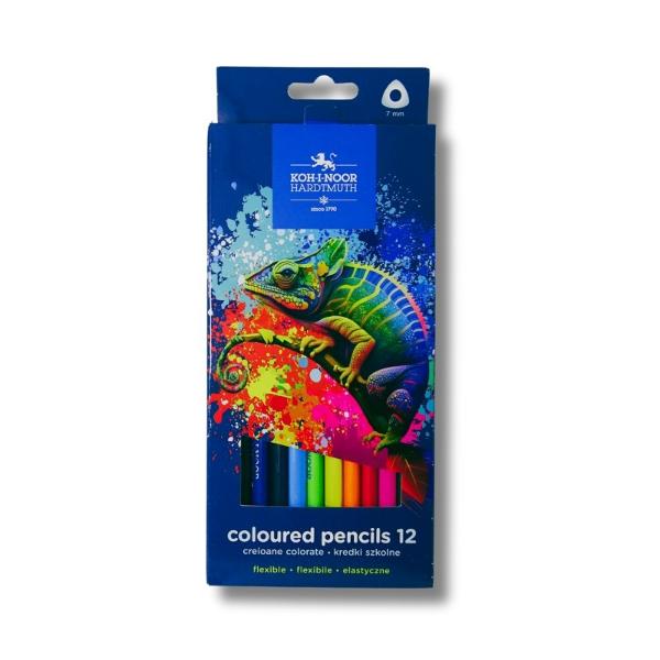 Un creion colorat complet din plastic foarte rezistent la rupere si deteriorareProprietatile de scriere sunt practic aceleasi ca ale unui creion clasic Este potrivit in special pentru copii