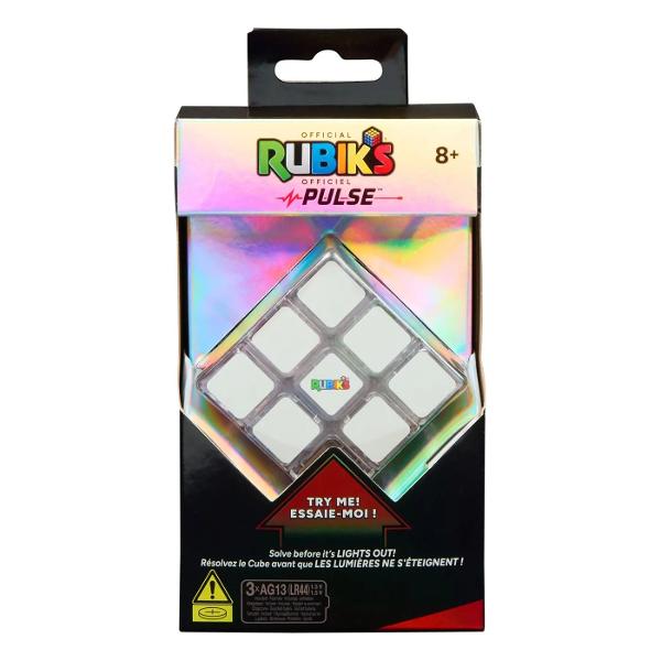Rubik Pulse este un cub inovator care adauga o noua provocare clasicului joc de logica Cu suprafete luminoase interactive cubul testeaza viteza si indemanarea jucatorilor care trebuie sa il rezolve inainte ca luminile sa se stinga Este o experienta dinamica ce imbina distractia cu presiunea timpului oferind un mod captivant de a exersa gandirea rapida si coordonarea Recomandat pentru copii de peste 8 ani si adulti pasionati de puzzle-uri Rubik Pulse transforma fiecare joc intr-o cursa 