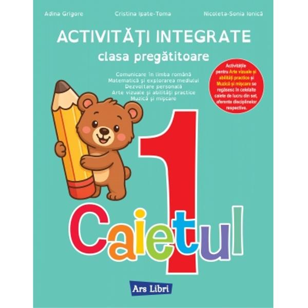 Face parte din SETUL INTELIGENT de 9 caiete pentru o nou&259; genera&539;ie - clasa preg&259;titoare 20252026Caietul dezvolt&259; competen&539;ele de baz&259; prin exerci&539;ii variate atractive &537;i interactive Include activit&259;&539;i de comunicare în limba român&259; matematic&259; explorarea mediului &537;i dezvoltare personal&259; fiind completat de itemi care valorific&259; &537;i con&539;inuturile din caietele de Arte vizuale &537;i 