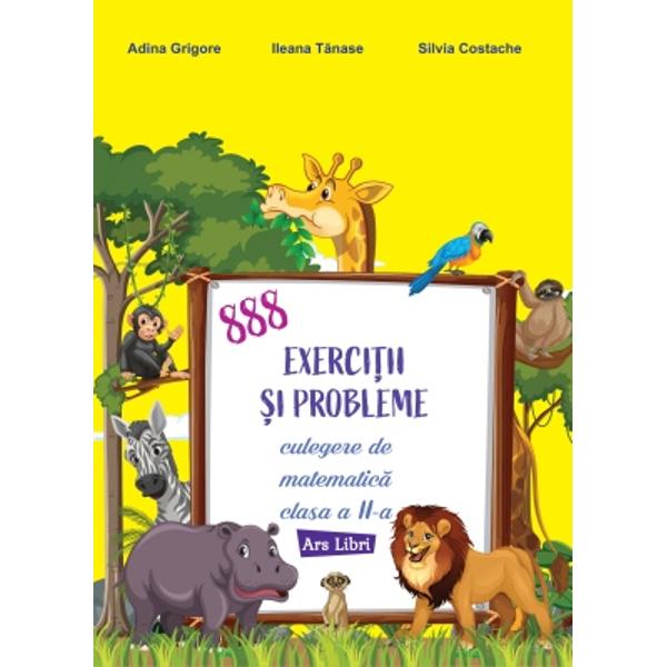 Culegerea de matematic&259; pentru clasa a II-a este conceput&259; în conformitate cu programa &537;colar&259; &537;i reprezint&259; un suport eficient de lucru atât pentru desf&259;&537;urarea activit&259;&539;ilor didactice diferen&539;iate cât &537;i pentru înv&259;&539;area independent&259; &537;i preg&259;tirea suplimentar&259; a elevilorCon&539;inutul culegerii contribuie la consolidarea &537;i aprofundarea 