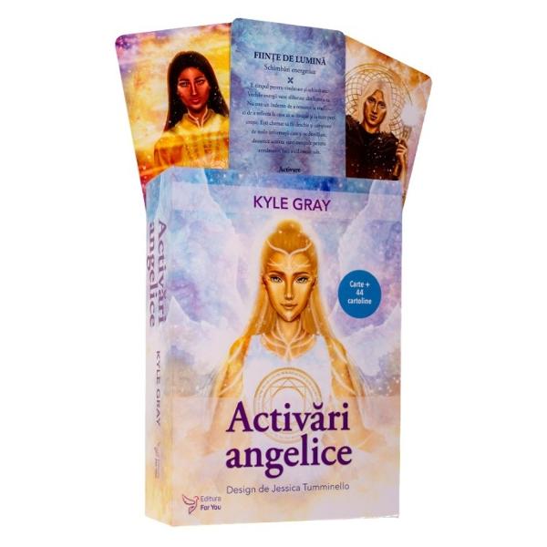 Activ&259;ri Angelice este un instrument accesibil care formeaz&259; o punte de leg&259;tur&259; între P&259;mânt &537;i t&259;râmurile celeste astfel încât s&259; pute&539;i primi informa&539;ii directe de la îngerii care v&259; ghideaz&259; pe drumul vostru în aceast&259; via&539;&259; Fiecare carte pe care o alegi reprezint&259; energii angelice puternice care î&539;i sunt disponibile 