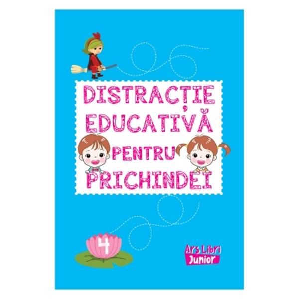 O c&259;rticic&259; în care cei mici vor descoperi activit&259;&539;i captivante care îmbin&259; înv&259;&539;area cu joaca Prichindeii se vor întâlni cu provoc&259;ri precum potrive&537;te forma g&259;se&537;te umbra une&537;te jum&259;t&259;&539;ile g&259;se&537;te drumul une&537;te punctele &537;i coloreaz&259; mare-mic ghice&537;te imaginea &537;i multe alteleIdeal&259; pentru dezvoltarea gândirii logice &537;i 