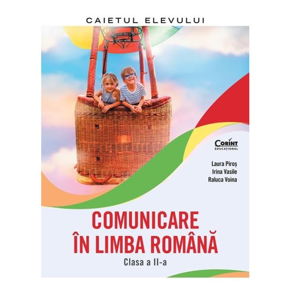 Comunicare în limba român&259; Caietul elevului pentru clasa a II-a este realizat în conformitate cu programa &537;colar&259; &537;i conceput ca o c&259;l&259;torie imaginar&259; pe meleagurile limbii române unde fiecare capitol devine o nou&259; destina&539;ie plin&259; de descoperiri &537;i provoc&259;ri pentru min&539;ile curioaseCaietul de lucru sprijin&259; formarea competen&539;elor 