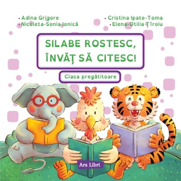 Silabe rostesc înv&259;&539; s&259; citesc este un auxiliar dedicat copiilor din clasa preg&259;titoare care îi înso&539;e&537;te pas cu pas în primele lor experien&539;e de citire &537;i scriere Prin jocuri exerci&539;ii interactive &537;i pove&537;ti scurte copiii înva&539;&259; s&259; recunoasc&259; literele s&259; formeze silabe &537;i s&259; citeasc&259; cuvinte simple Micu&539;ii cititori 