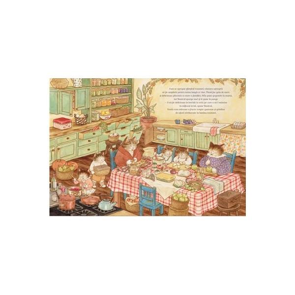 Porne&537;te într-o c&259;l&259;torie prin cele patru anotimpuri al&259;turi de simpatica Familie Mot&259;nil&259; Cartea surprinde magia fiec&259;rei perioade a anului prin activit&259;&539;i tradi&539;ii &537;i aventuri de familie de la prim&259;vara plin&259; de flori &537;i Festivalul p&259;l&259;riilor la vacan&539;ele de var&259; la mare toamna cu roade bogate &537;i costume de Halloween pân&259; la iarna alb&259; Cr&259;ciunul cald &537;i 