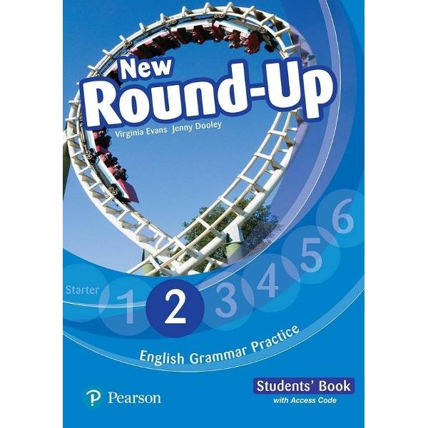 New Round-Up 2 English Grammar Practice Students Book with Access CodeNew Round-Up English Grammar Practice este o serie de culegeri de gramatic&259; cu teorie si exerci&539;ii adresat&259; elevilor din înv&259;&539;&259;mântul primar &537;i gimnazial structurat&259; gradual pe &537;apte niveluri de înv&259;&539;are începând de la nivelul Starter pân&259; la nivelul 6Culegerile New Round-Up Students Book sunt avizate de 