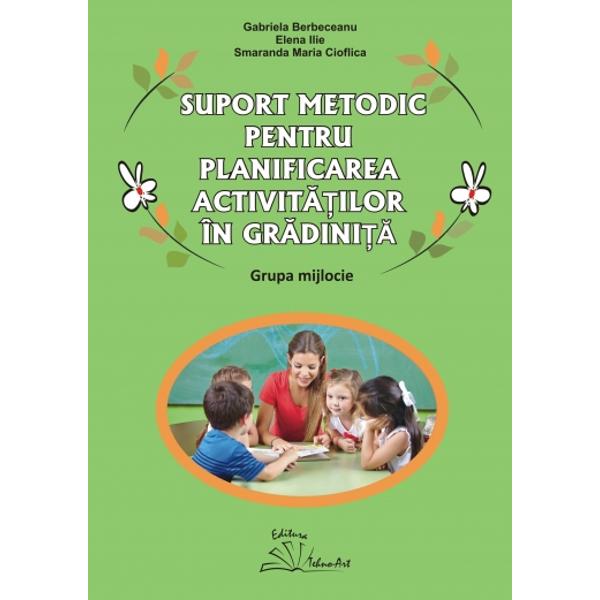 Aceast&259; lucrare se adreseaz&259; cadrelor didactice care folosesc în special caietul de munc&259; independent&259; pe domenii experien&539;iale „Gr&259;dini&539;a mea iubit&259;” - grupa mijlocie 3-4 ani realizat de acelea&537;i autoare &537;i publicat la Editura Tehno-Art Con&539;inutul acestei lucr&259;ri ofer&259; idei &537;i sugestii privind planificarea tematic&259; anual&259; a temelor de studiu proiecte tematice &537;i teme 