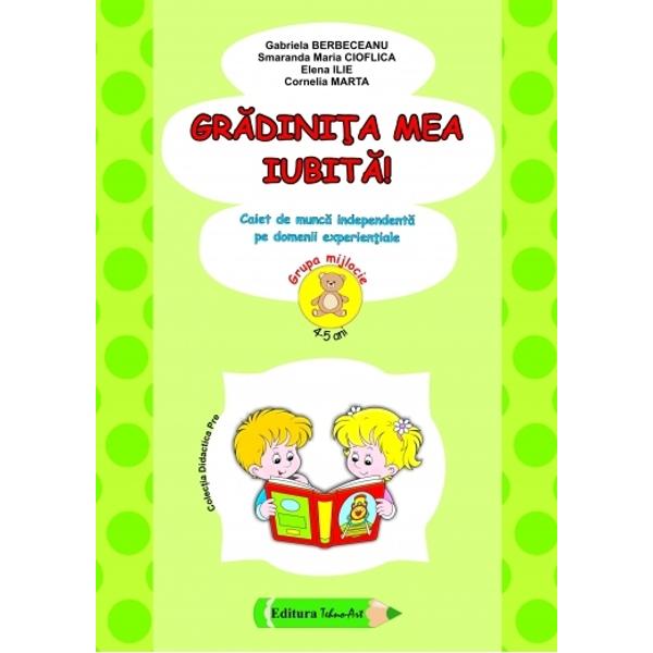 Aprobat OMEC Nr6250 din 21122020 4 CAIETE INTR-UNUL SINGUR Face parte dintr-un grup de 3 caiete care au fost concepute de cadre didactice cu experien&355;&259; pentru fiecare an de studiu 3-4 ani; 4-5 ani 5-6 ani &351;i &icirc;n concordan&355;&259; cu cerin&355;ele curriculumului pre&351;ccolar Fiecare caiet con&355;ine mai multe subteme iar fiecare subtem&259; are 3 sau 4 fi&351;e pentru domeniile experien&355;iale &350;tiin&355;&259; - 