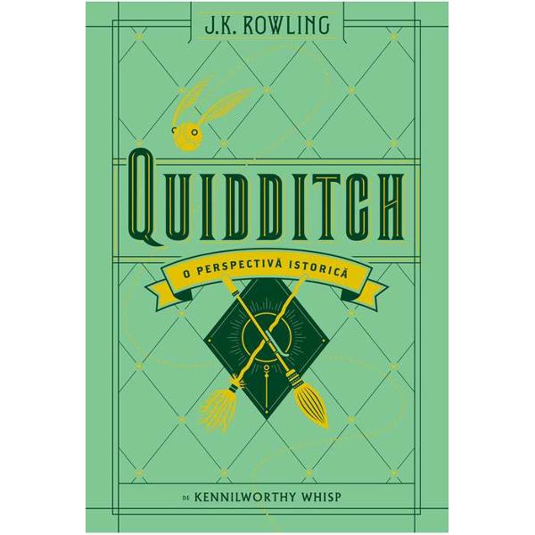 Dac&259; te-ai întrebat vreodat&259; de unde vine smiciul de aur cum au ap&259;rut bulg&259;rii din Quidditch sau de ce au Hoinarii din Wigtown satâre de m&259;celari pe robele lor ai nevoie de Quidditch O perspectiv&259; istoric&259; E o carte nepre&539;uit&259; consultat&259; aproape în fiecare zi de fanii jocului Drepturile de autor pentru aceast&259; carte vor ajunge la Comic Relief &537;i la funda&539;ia 