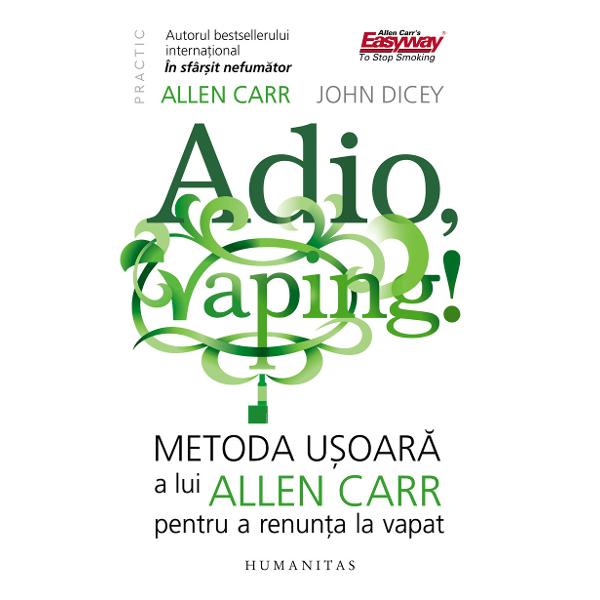 Introducere de John DiceyTraducere de Elena Macoviciuc&nbsp;Metoda u&537;oar&259; a lui Allen Carr este un fenomen global &ndash; un tratament dovedit clinic 100 f&259;r&259; medicamente &icirc;mpotriva dependen&539;ei de nicotin&259; Ini&539;ial creat&259; ca metod&259; revolu&539;ionar&259; pentru a renun&539;a la fumat cu rezultate spectaculoase &icirc;n &icirc;ntreaga lume aceast&259; abordare inovatoare vizeaz&259; acum &537;i cel mai 