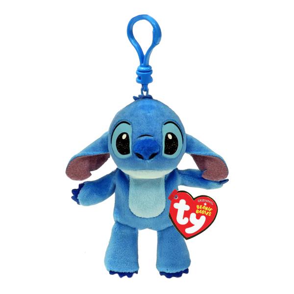 Jucarie de plus breloc Beanie babies disney lilo&stich&nbsp; 85 cm ty 34013