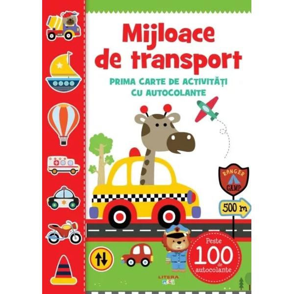 O carte cu autocolante perfect&259; pentru a-i introduce pe copii &icirc;n universul mijloacelor de transportCele peste 100 de autocolante pline de culoare ofer&259; celor mici prilej de joac&259; &icirc;n timp ce &icirc;nva&355;&259; Autocolantele cu litere &537;i cu imagini &icirc;i ajut&259; s&259;-&537;i dezvolte creativitatea abilit&259;&355;ile motorii &537;i cele logice C&259;r&355;ile din aceast&259; serie sunt ideale pentru 