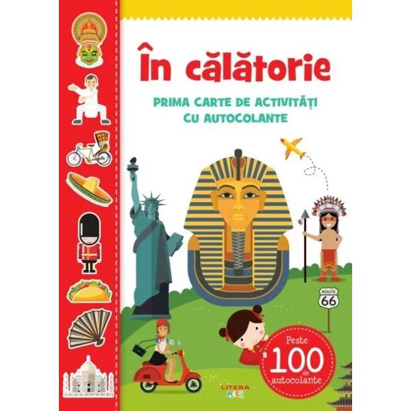 O carte cu autocolante perfect&259; pentru a-i introduce pe copii în tainele geografieiCele peste 100 de autocolante pline de culoare ofer&259; celor mici prilej de joac&259; în timp ce înva&355;&259; Autocolantele cu litere &537;i cu imagini îi ajut&259; s&259;-&537;i dezvolte creativitatea abilit&259;&355;ile motorii &537;i cele logice C&259;r&355;ile din aceast&259; serie sunt ideale pentru pre&537;colariÎn aceea&537;i 