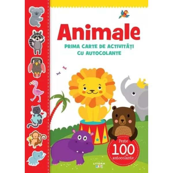 O carte cu autocolante perfect&259; pentru a-i introduce pe copii &icirc;n lumea animalelorCele peste 100 de autocolante pline de culoare ofer&259; celor mici prilej de joac&259; &icirc;n timp ce &icirc;nva&355;&259; Autocolantele cu litere &537;i cu imagini &icirc;i ajut&259; s&259;-&537;i dezvolte creativitatea abilit&259;&355;ile motorii &537;i cele logice C&259;r&355;ile din aceast&259; serie sunt ideale pentru pre&537;colari&Icirc;n aceea&537;i 