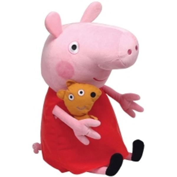 Jucarie de plus TY Beanie Babies - Peppa Pig 38 cm TY56018