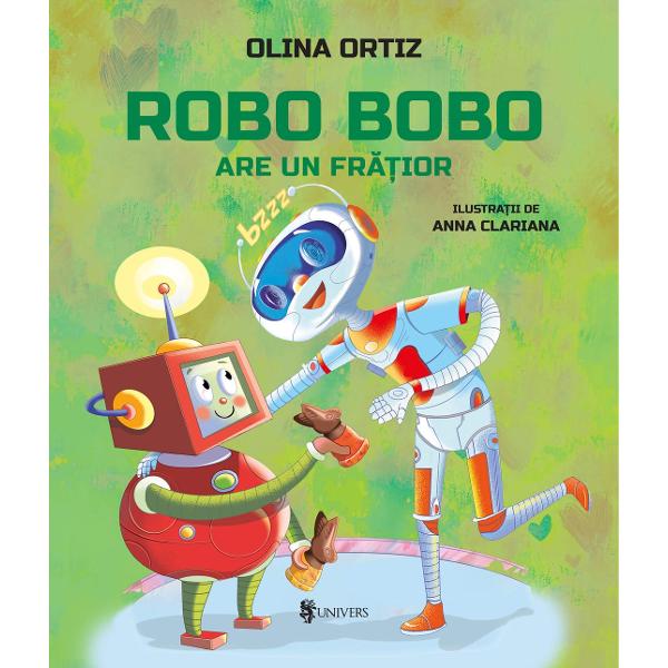 Toma credea c&259; îi face o bucurie lui Robo Bobo dac&259; îi aduce un „fr&259;&539;ior“ robot pe Robo Globo Doar p&259;reau f&259;cu&539;i s&259; fie prieteni Robo Bobo &537;i Robo Globo Amândoi sunt veseli amândoi pun la cale tot felul de poante amândoi ador&259; ciocolataDar bzz-bzz &537;i &539;iu-&539;iu uite c&259; deloc nu se 