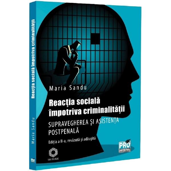 Volumul de fata aduce in atentie formele moderne de reactie sociala impotriva criminalitatii din perspectiva evolutiei unor paradigme explicative din domeniul sociologiei deviantei al criminologiei si victimologiei respectiv al penologieiDaca pana nu demult problematica deviantei si a criminalitatii era abordata prin prisma persoanei purtatoare de risc cu toate implicatiile psihosociale in prezent fara a neglija riscul de recidiva accentul este focalizat pe 