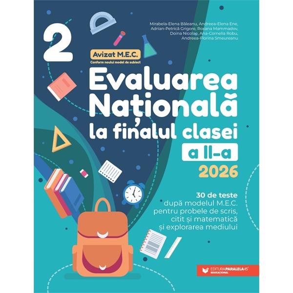 Lucrarea de fa&539;&259; se adreseaz&259; elevilor de clasa a 2-a în vederea sus&539;inerii cu succes a probei de evaluare a competen&539;elor generale &351;i specifice la finalul anului &351;colar Proba const&259; în administrarea a trei teste vizând evaluarea competen&539;elor de receptare a mesajelor citite evaluarea competen&539;elor de producere a mesajelor scrise &351;i evaluarea competen&539;elor de matematic&259; Testele propuse respect&259; 