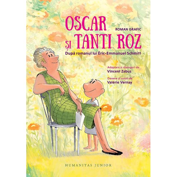 Adaptare &537;i dialoguri de Vincent ZabusDesene &537;i culori de Valérie VernayTraducere de Elena Ciocoiu Cel mai citit roman al lui Éric-Emmanuel Schmitt într-o adaptare grafic&259; încânt&259;toare &537;i luminoas&259; Într-o sear&259; de var&259; Tanti Roz o infirmier&259; în vârst&259; neîntrecut&259; la inventat pove&537;ti recite&537;te scrisorile 