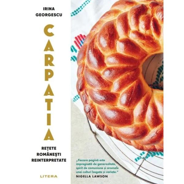 Carpatia ne invit&259; s&259; redescoperim buc&259;t&259;ria unic&259; îndr&259;znea&539;&259; &537;i delicioas&259; a României un amestec surprinz&259;tor &537;i nea&537;teptat al influen&539;elor sale diverse Un adev&259;rat creuzet cultural caracterul s&259;u este înr&259;d&259;cinat într-o sumedenie de tradi&539;ii de la cele grece&537;ti turce&537;ti &537;i slave din sud &537;i est pân&259; la cele austriece 