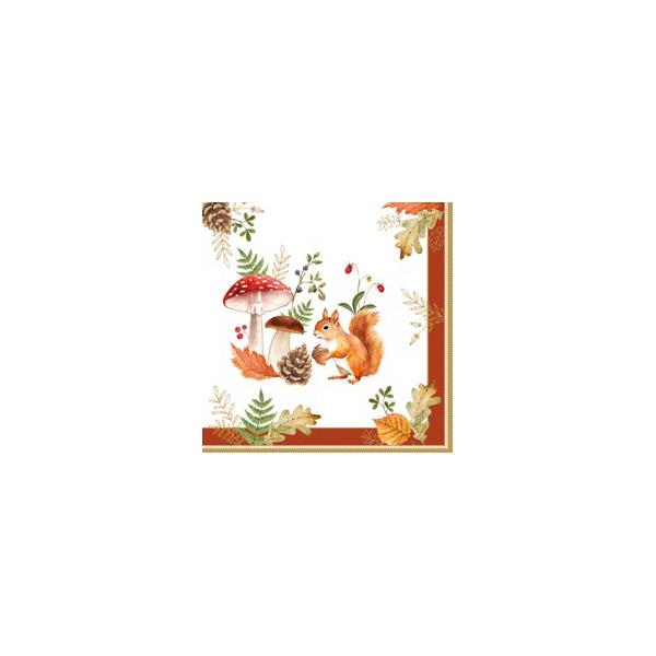 &536;erve&539;ele din hârtie – Easy Life colec&539;ia Autumn BreezeAdaug&259; o not&259; de elegan&539;&259; &537;i culoare meselor tale cu setul de &537;erve&539;ele decorative din colec&539;ia Autumn Breeze semnat Easy 