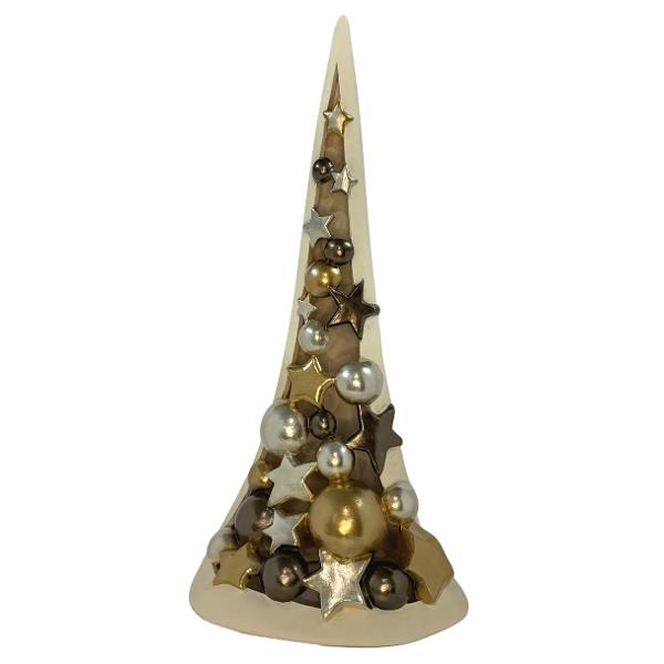 &10024; Brad de Cr&259;ciun din ceramic&259; cu LED – 52 cm decorat manual &10024;Adaug&259; farmecul s&259;rb&259;torilor în casa ta cu acest brad de Cr&259;ciun realizat din ceramic&259; &537;i decorat manual cu aten&539;ie la detalii&128313; strong data-start288 