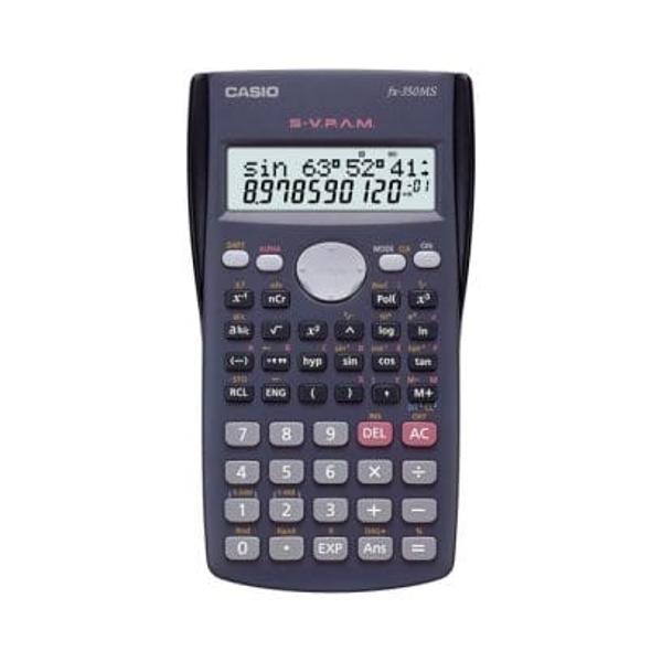 Calculatorul este dotat cu ecran de 102 digits taste de plastic calcul functii trigonometrice functii statistice calcul combinatii si permutari etc 