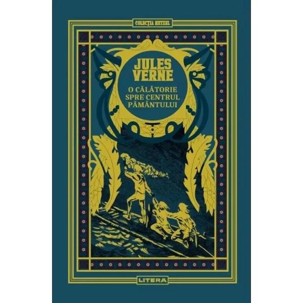 Profesorul Lidenbrock intra in posesia unui manuscris medieval din care afla ca intr-un vulcan islandez exista un pasaj care duce spre centrul Pamantului Astfel savantul insotit de nepotul lui Axel si de ghidul lor pornesc intr-o calatorie plina de aventuri spre centrul planetei noastre 