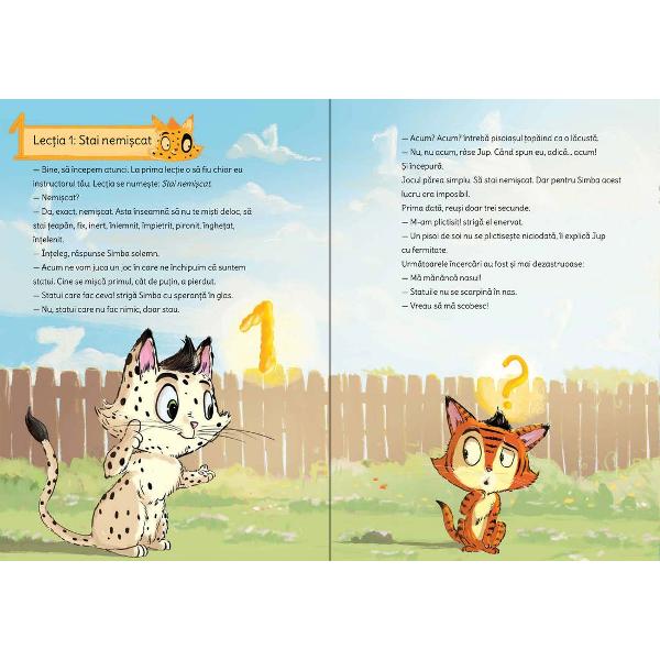 &mdash; Acum acum strig&259; SimbaOare ce vrea el &bdquo;chiar acum&ldquo;P&259;i&hellip; budinc&259; s&259; se joace s&259; vorbeasc&259; s&259; &355;op&259;ie s&259; se scarpine &icirc;n nas s&259;&hellip; c&acirc;&351;tige concursul de r&259;bdare s&259;&hellip;Dar de fapt oare ce NU vrea Simba &bdquo;chiar acum&ldquo;p 