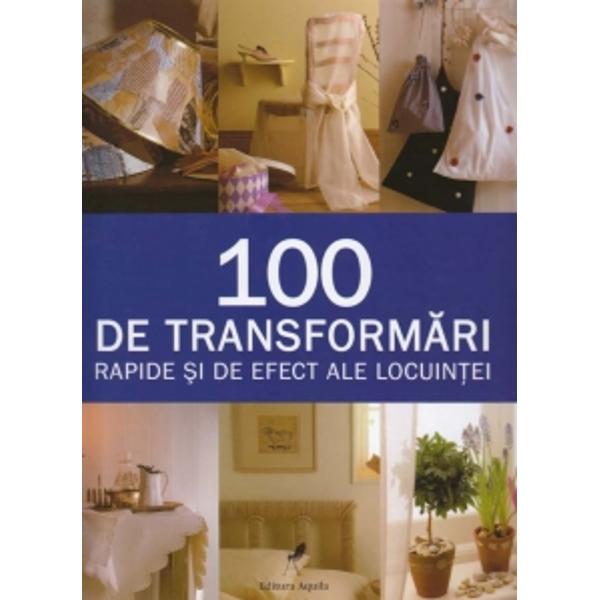 Peste 100 de idei din care s&259; te inspiri ca s&259; transformi fiecare col&355;i&351;or al casei tale Având al&259;turi aceast&259; carte plin&259; de idei noi putem petrece dup&259;-amieze pl&259;cute muncind ca s&259; d&259;m casei ceva din personalitatea noastr&259; Adev&259;rata frumuse&355;e a decorurilor propuse este faptul c&259; sunt u&351;or de schimbat dac&259; peste o vreme vom avea idei cu totul noi O carte cu idei inovative &351;i incredibil de 