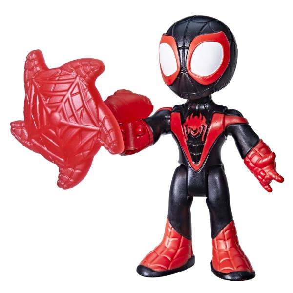 Setul Marvel Spidey si prietenii sai uimitori aduce in prim plan figurine colorate si distractive inspirate din serialul indragit Disney Jr Copiii pot intra in actiune alaturi de Miles Spin&rdquo Morales Spidey Ghost-Spider si Green Goblin fiecare avand costume si accesorii specifice pentru aventuri spectaculoase Figurinele sunt dimensionate perfect pentru mainile celor mici si incurajeaza joaca imaginativa recreand scene din desene sau inventand povesti noi Potrivite pentru copiii 