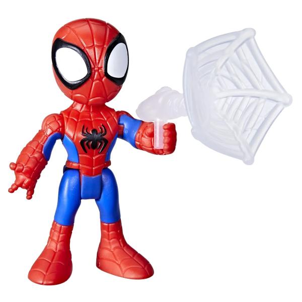 Setul Marvel Spidey si prietenii sai uimitori aduce in prim plan figurine colorate si distractive inspirate din serialul indragit Disney Jr Copiii pot intra in actiune alaturi de Miles Spin&rdquo Morales Spidey Ghost-Spider si Green Goblin fiecare avand costume si accesorii specifice pentru aventuri spectaculoase Figurinele sunt dimensionate perfect pentru mainile celor mici si incurajeaza joaca imaginativa recreand scene din desene sau inventand povesti noi Potrivite pentru copiii 