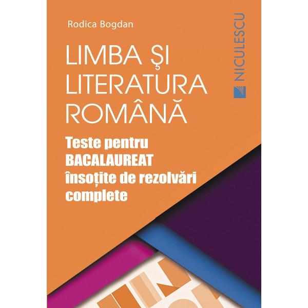 Prezenta lucrare urm&259;re&351;te preg&259;tirea intensiv&259; a elevilor de liceu pentru sus&355;inerea Examenului de Bacalaureat abordând cele trei subiecte la proba de limba &351;i literatura român&259; atât pentru profilul real cât &351;i pentru profilul uman receptarea &351;i analiza textului la prima vedere eseul argumentativ &351;i eseul structurat în func&355;ie de particularit&259;&355;ile acestora &351;i de conceptele 