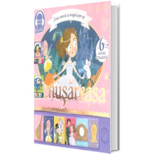 Lumea povestilor prinde viata cu ajutorul minunatelor imagini 3D si a sunetelor incluse Cenusareasa vrea sa mearga la balul de la palatul regal dar mama vitrega nu o lasa Din fericire zana cea buna isi face aparitia Ce se intampla apoi Hai sa aflam Scaneaza codul QR si asculta povestea