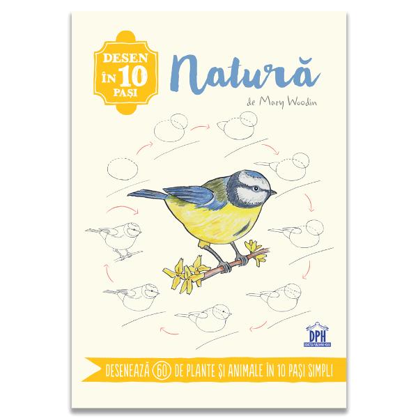Înva&539;&259; s&259; desenezi frumuse&539;ea naturii în doar 10 pa&537;i simpliAceast&259; carte te ghideaz&259; pas cu pas în realizarea a peste 60 de desene inspirate din natur&259; – flori frunze insecte p&259;s&259;ri animale s&259;lbatice &537;i elemente din peisaj Pornind de la forme simple fiecare exerci&539;iu se dezvolt&259; treptat pân&259; la imaginea final&259; oferind un rezultat spectaculos &537;i accesibil 