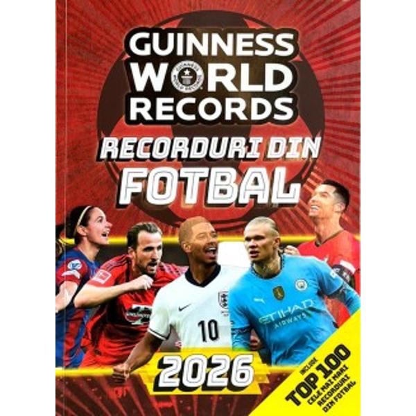 Fie c&259; abia ai descoperit fotbalul sau &537;tii deja totul despre statistici &537;i cei mai buni fotbali&537;ti ai tuturor timpurilor preg&259;te&537;te-te s&259; afli cele mai tari curiozit&259;&539;i fapte &537;i recorduri dintr-o edi&539;ie nou-nou&539;&259; semnat&259; de autoritatea mondial&259; în recorduri – Guinness World RecordsCe g&259;se&537;ti în aceast&259; edi&539;ie Cartea 