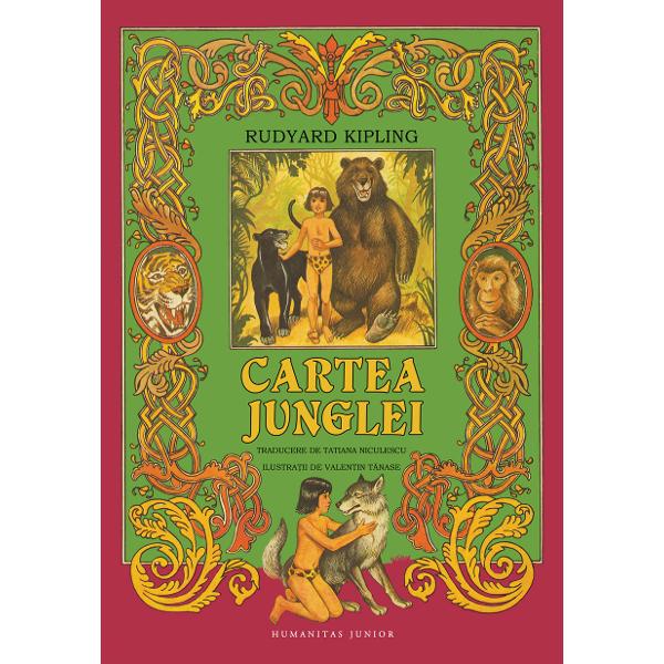 Traducere de Tatiana NiculescuIlustra&539;ii de Valentin T&259;nase La mai bine de 130 de ani de la publicare Cartea junglei a laureatului Nobel Rudyard Kipling r&259;mâne aceea&351;i poveste atemporal&259; despre prietenie familie &351;i importan&355;a respect&259;rii naturii care a fermecat genera&355;ii de copii Recuperat&259; ast&259;zi într-o nou&259; traducere semnat&259; de Tatiana Niculescu edi&355;ia 