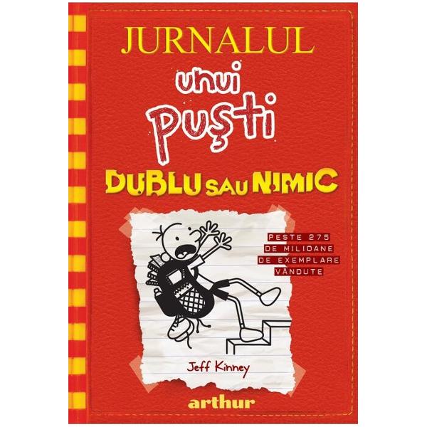 C&259;r&539;ile din seria „Jurnalul unui pu&537;ti s-au vândut în 275 de milioane de exemplare în toat&259; lumea au fost traduse în 65 de limbi &537;i sunt citite în 140 de &539;&259;riGreg Heffley e tot mai stresat Mama lui crede c&259; jocurile video îi fac creierul praf a&351;a c&259; vrea ca fiul ei s&259; nu se mai joace ci s&259;-&351;i exploreze „latura creativ&259;“Halloweenul se apropie &537;i 