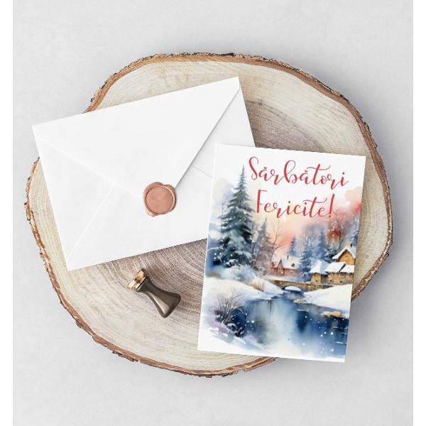 ”Felicit&259;rile cu Poezie s-au n&259;scut din dorin&539;a de a transmite emo&539;ii într-un mod personal &537;i tangibil Nu oferim doar o felicitare ci o mic&259; amintire ce p&259;streaz&259; frumuse&539;ea unui moment specialFiecare detaliu este ales cu grij&259; grafica rafinat&259; hârtia texturat&259; cu reflexii perlate plicul embosat cu modele elegante in relief &537;i sigiliul de cear&259; turnat &537;i pictat manual 